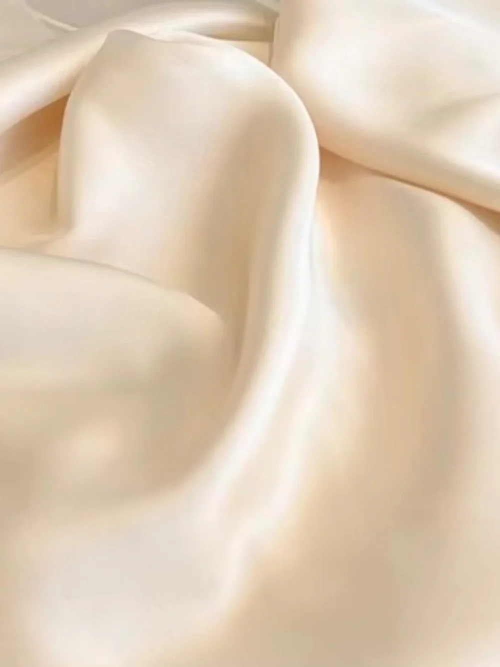 100% SILK SATIN Luxury Ivory Large Shawl Scarf Wrap Bridal Cover up Wedding Gift